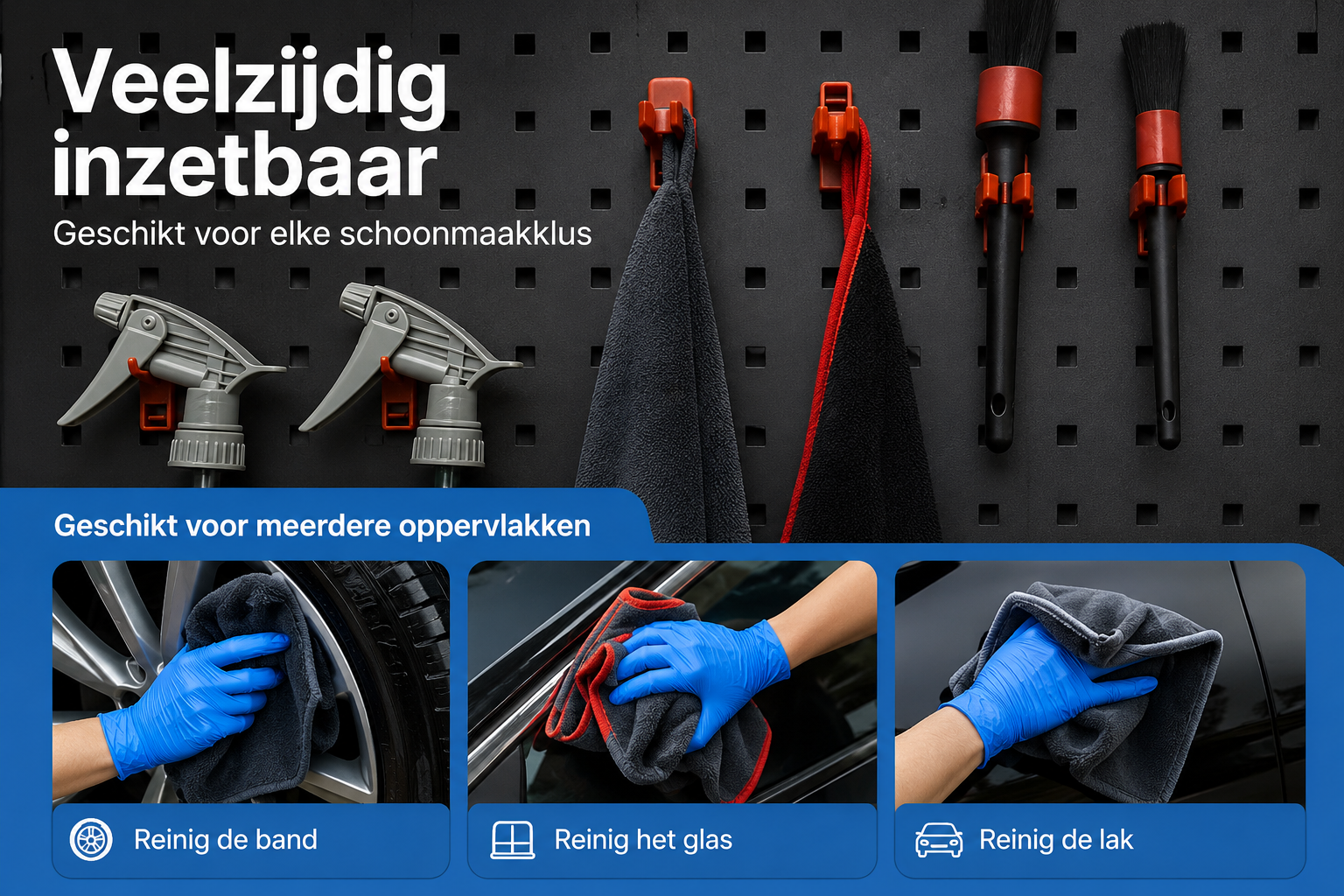 Premium Microvezel Autodoeken – Super Absorberend & Krasvrij (3 Stuks)