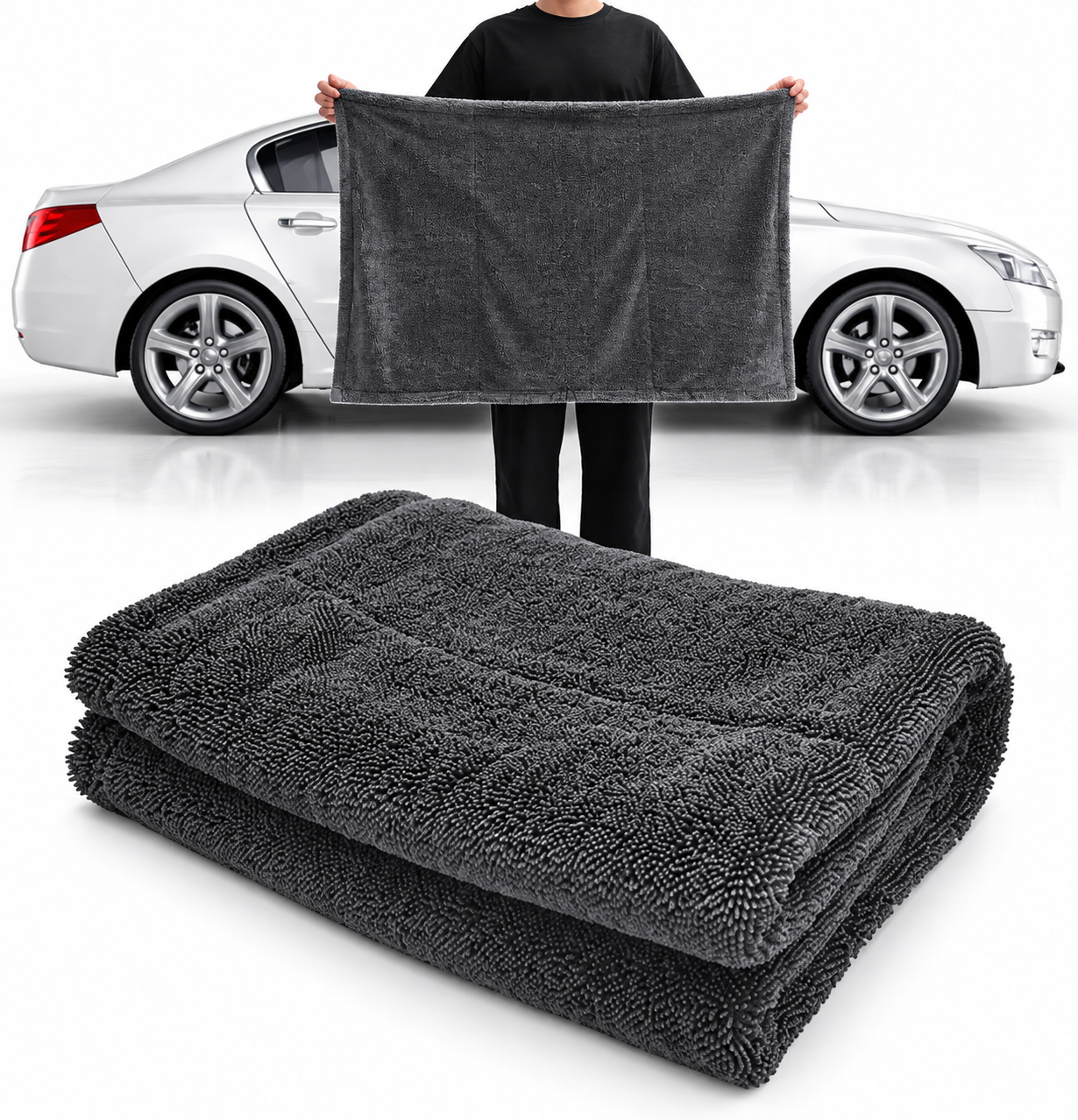 Premium Microvezel Autodoeken – Super Absorberend & Krasvrij (3 Stuks)