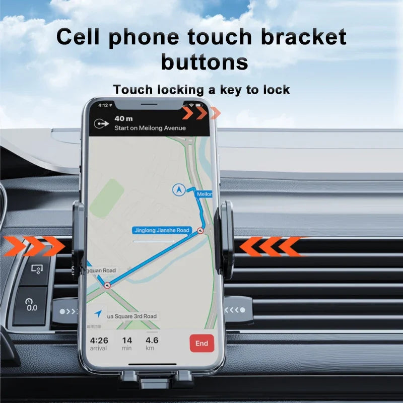 AutoLux Universele Auto Telefoonhouder – 360° Draaibaar & Extra Sterke Zuig
